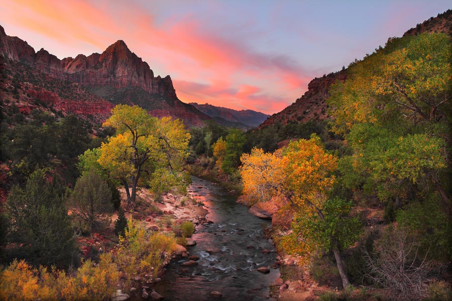 Change of Season at Zion National Park - Landscape and National Park Photography by Daniel Ewert