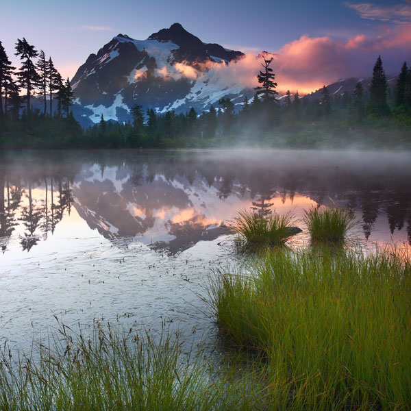 Summer Morning at Mt. Shuksan - Landscape and National Park Photography by Daniel Ewert