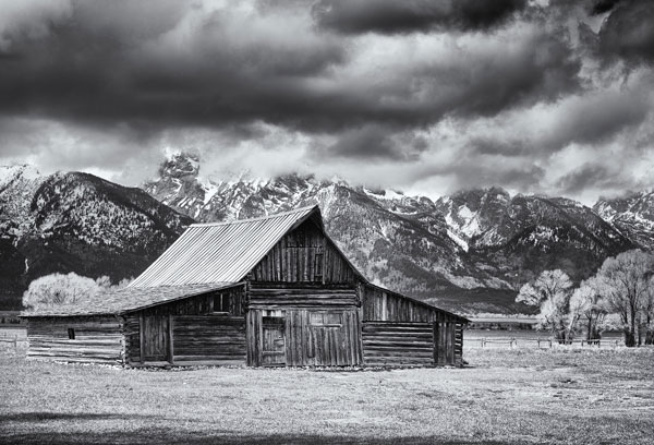 Teton County Barn - Landscape and National Park Photography by Daniel Ewert