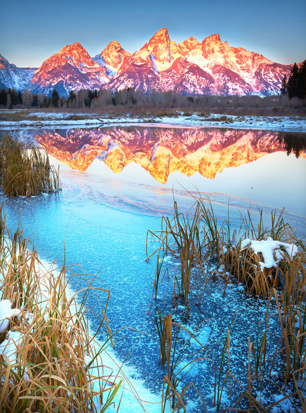 Fire and Ice, Grand Teton National Park - Landscape and National Park Photography by Daniel Ewert