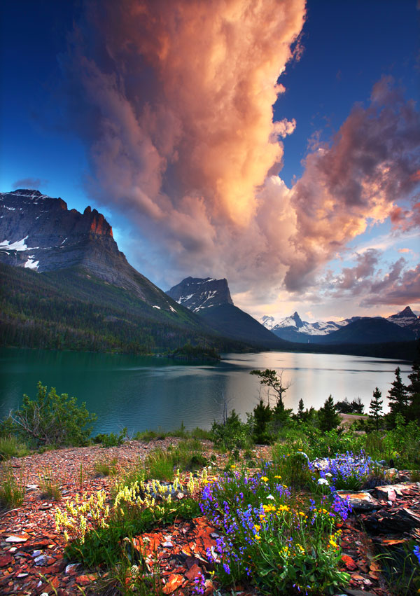 Towering Inferno, Glacier National Park - Landscape and National Park Photography by Daniel Ewert